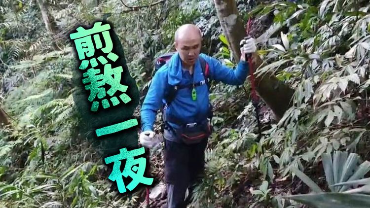 惊险!独攀八唐纵走误入猎径 台北男睡山林一晚隔天获救|壹苹新闻网