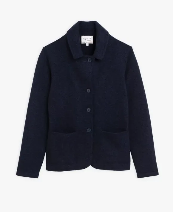 Cashmere喀什米爾羊毛拉鍊外套，2萬8980元。品牌提供