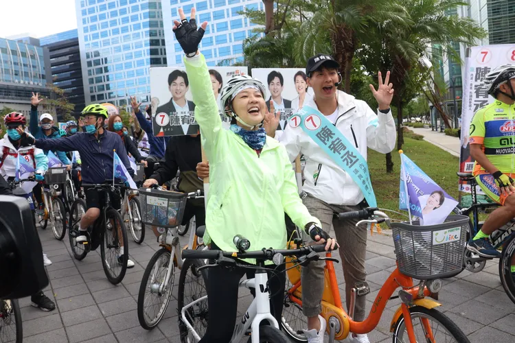 無黨籍台北市長候選人黃珊珊。資料照片