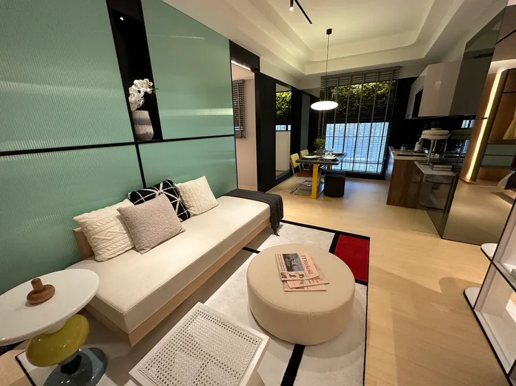 高鐵站是接下來城市移轉重心，適合逢低入手，目前預售房價約4字頭。王鈞生攝