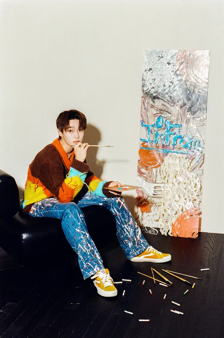 「INTO1」贊多外型帥氣又有人氣。愛貝克思