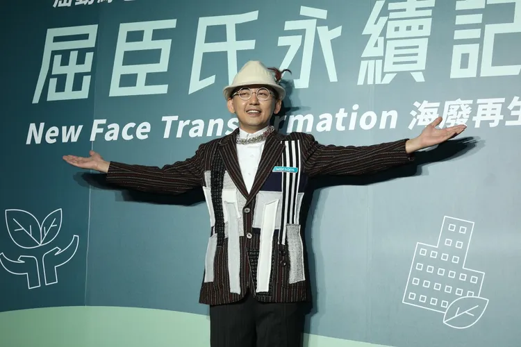 黃子佼呼籲大眾環保。陳明中攝