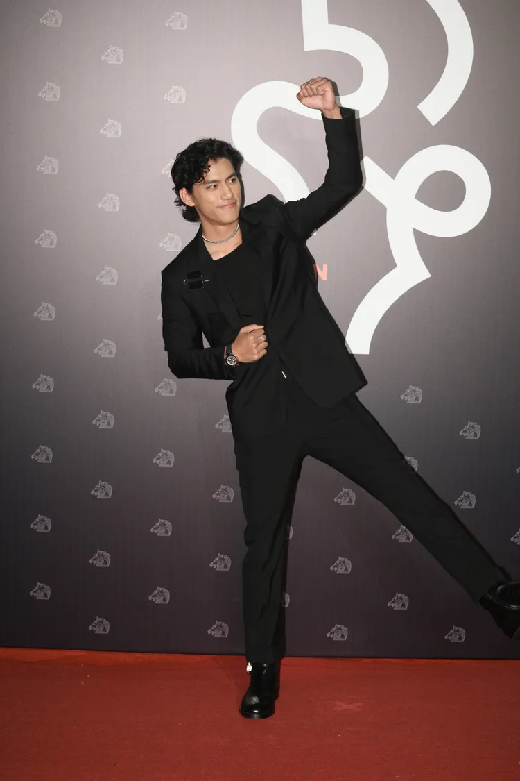 朱軒洋表現出活力十足。攝影中心攝