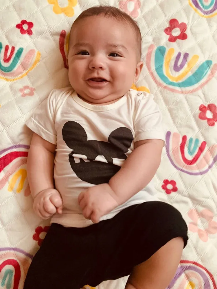 混血寶寶自然有不同的可愛之處。倪良瑋提供