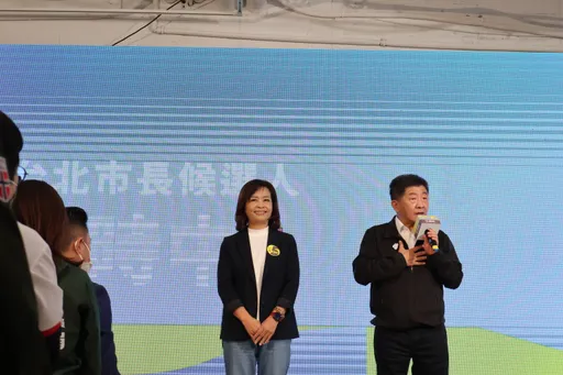 陳時中輔選列車開跑!首站來新竹 力推沈慧虹「溫暖適合當市長」