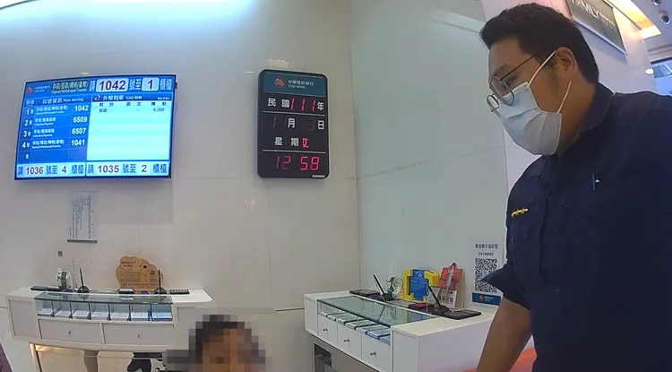 警方告知被害人，遇到類似詐騙手法，最好先冷靜求證。台東分局提供