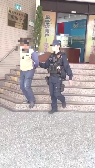 警方依竊盜罪將林男移送新北地檢署。警方提供