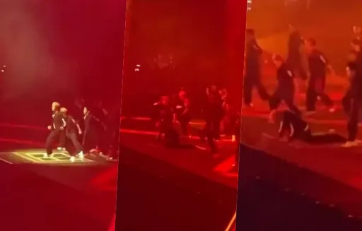 羅志祥險跌落舞台!「雙手撐地」驚險片曝光 1動作自救:不然芭比Q了