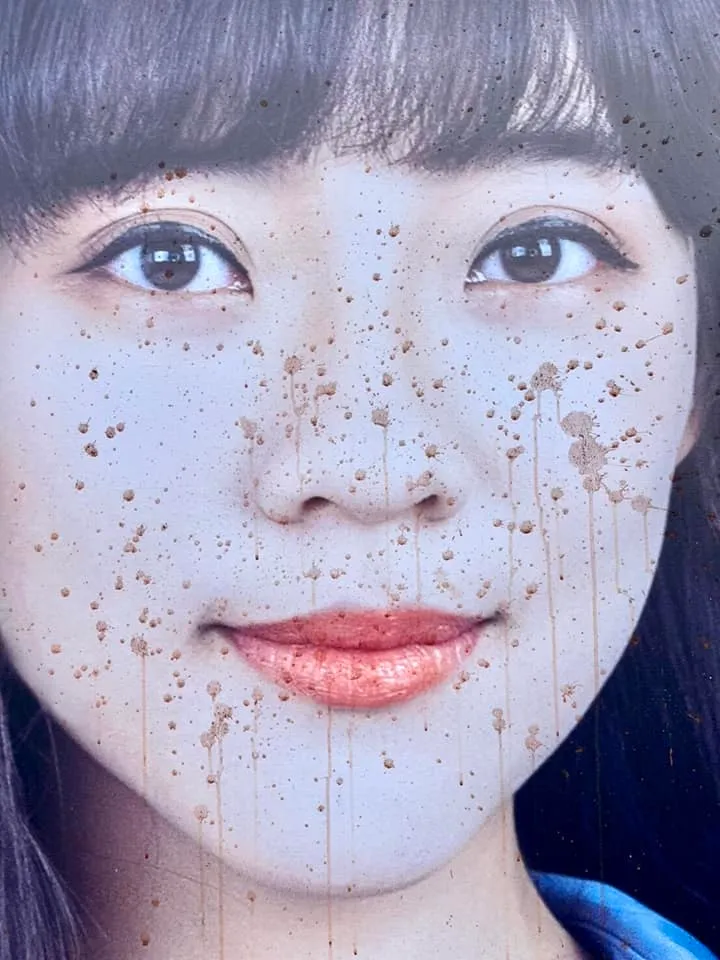 黃捷對於海報變這樣好無言。翻攝自黃捷臉書