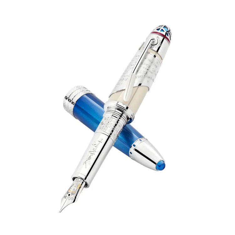 著名人物系列致敬傳奇電吉他手Jimi Hendrix限量99鋼筆，約106萬1500元。品牌提供