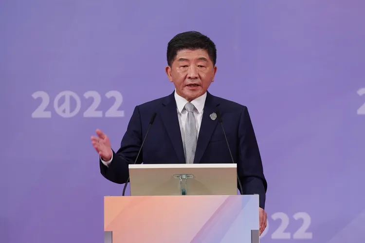 廖達琪說，陳時中面對質疑的反擊誠懇度不夠。主辦單位提供