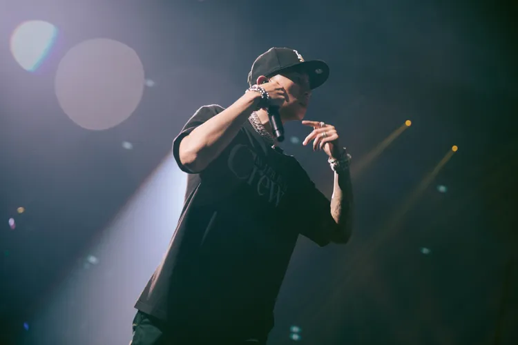 瘦子在高雄感性曝心聲。本色音樂提供