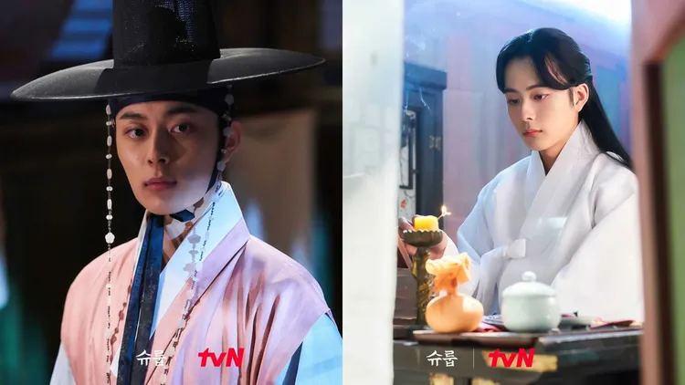 柳善皓飾演中殿的4兒子啓晟大君，嚮往當女性。翻攝tvN
