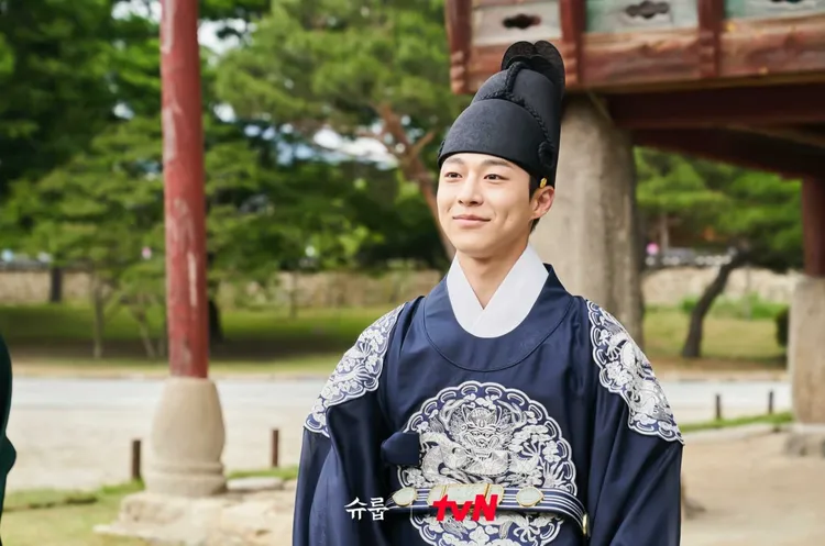 裴仁爀客串世子，雖然只演出5集，但戲份不少，表現令人讚賞。翻攝tvN