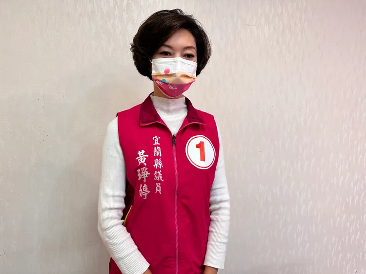 國民黨議員黃琤婷。林泊志攝
