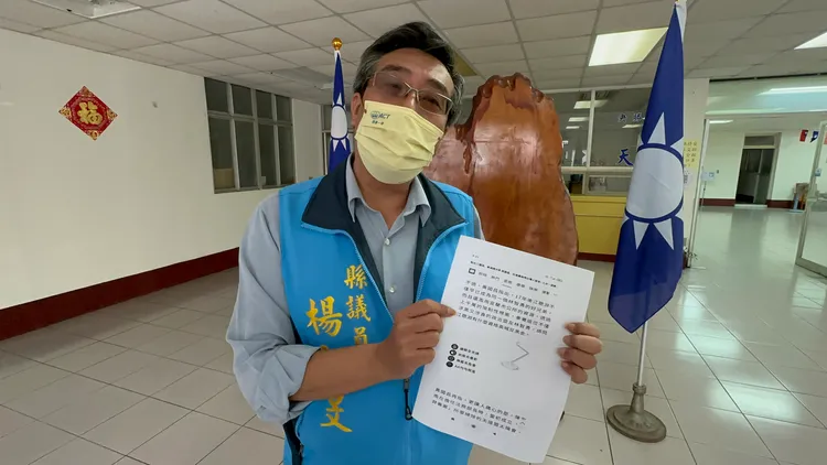 國民黨議員楊弘旻。林泊志攝