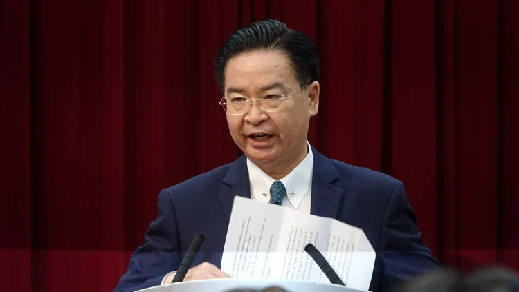 吳釗燮致詞感謝包瑞翰長期堅定支持台灣。莊宗達攝