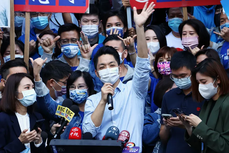 蔣萬安初期的佛系軟男打法，也曾引起黨內不滿。葉志明攝