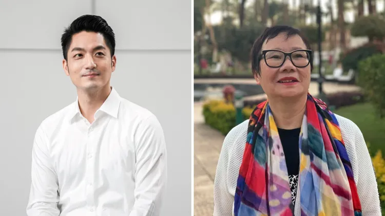 蔣萬安在2015年的立委黨內初選，成功擊敗羅淑蕾，完成「王子復仇記」，翻攝自 蔣萬安、羅淑蕾臉書