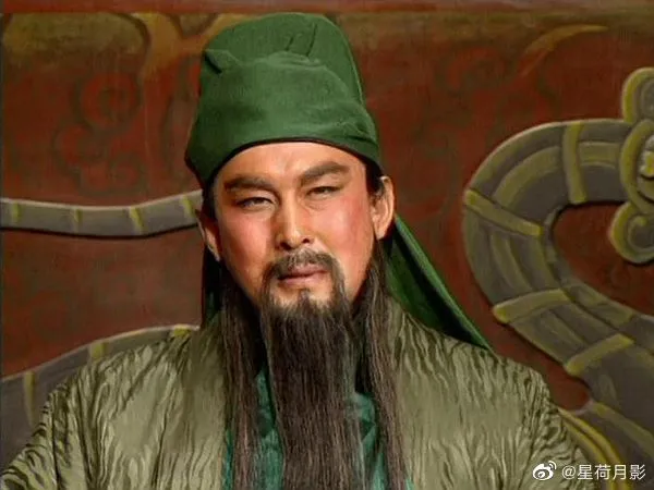 陸樹銘在《三國演義》中飾演關羽一角成為經典。翻攝星荷月影微博