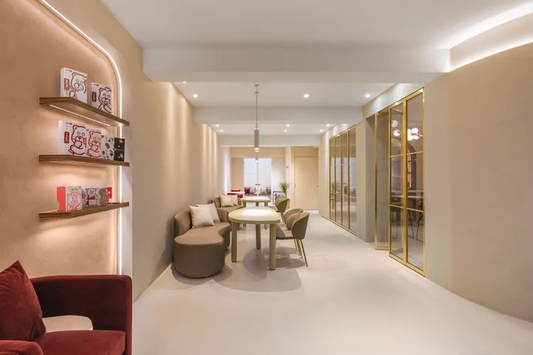 概念店裝潢高雅，營造舒適放鬆的環境。業者提供