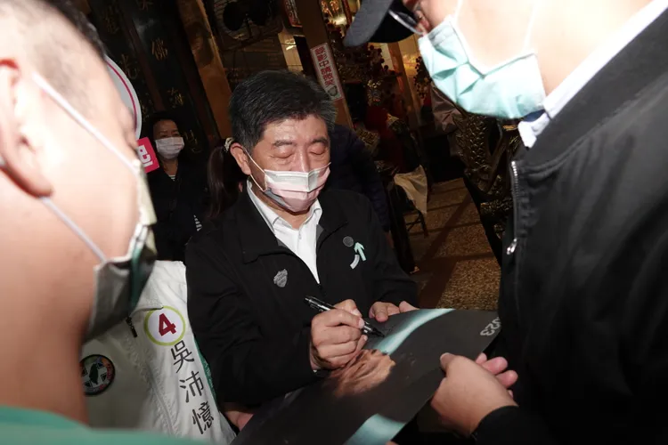 陳時中再次批評，很多事情黃珊珊要做早能做。陳德興攝