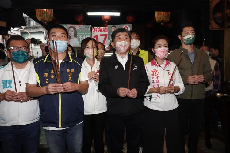 陳時中認為黃珊珊書中並未看到新創想法。陳德興攝