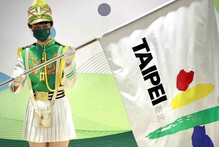 北一女樂隊隊長黃于倢盼明年1月拿出最好的表現。林林攝