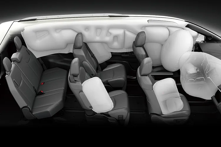 除了完善的主動駕駛輔助科技，全車10具氣囊也能帶來令人安心的被動防護。原廠照片