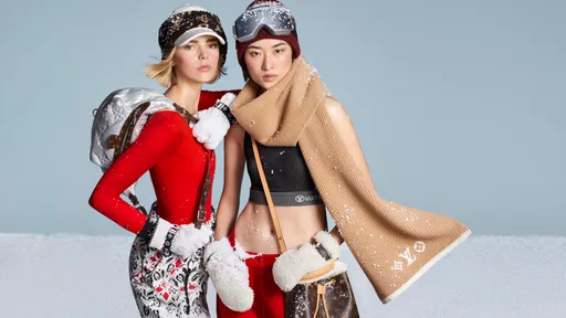 雪國呼喚！LV備裝旅行白色世界　保暖羽絨時髦護體