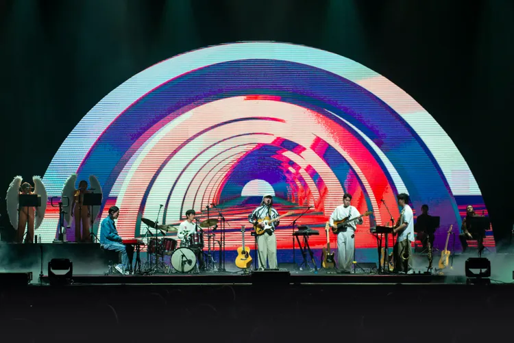 落日飛車北流演唱會吸引滿場歌迷。夕陽音樂提供