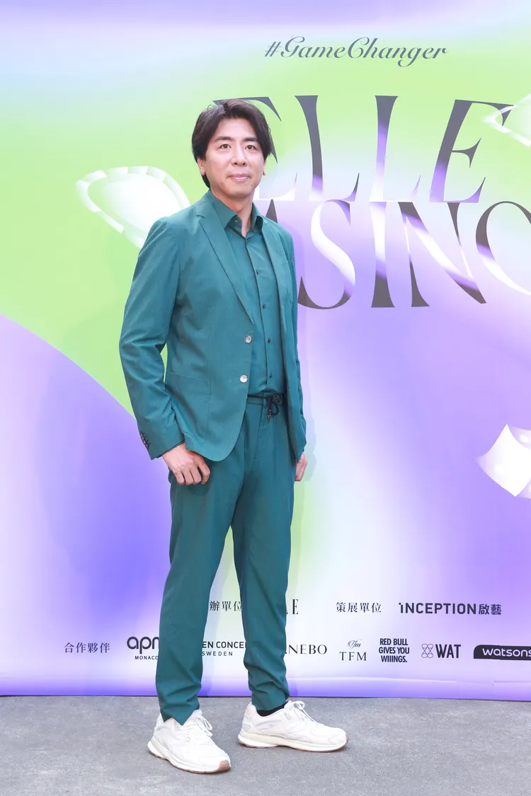 自稱「台灣孔劉」的男星梁赫群。朱世閎攝