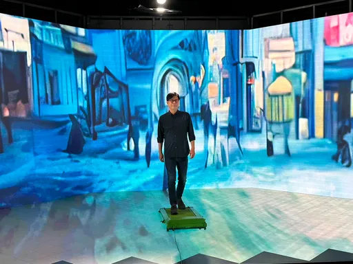 AI繪圖!陳其邁首推「駭客任務」競選廣告 科幻風傳遞高雄未來想像