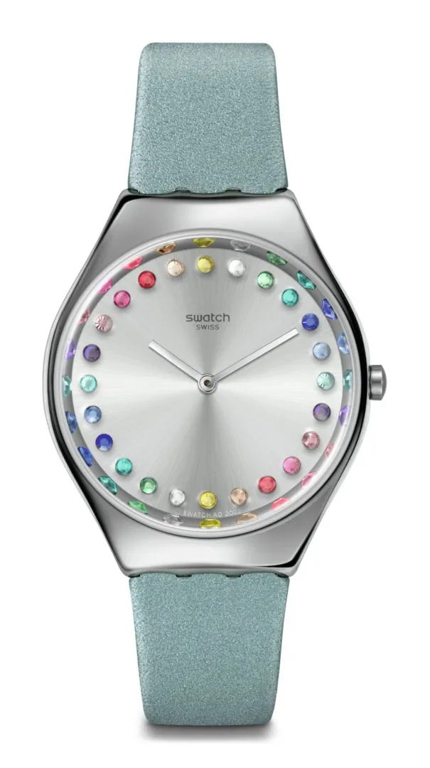 SKIN Irony 38 Gleam Team腕錶，5050元。品牌提供