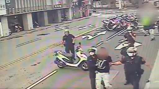 KTV前揮拳鬥毆搶搭小黃 5屁孩三字經辱警遭壓制送辦