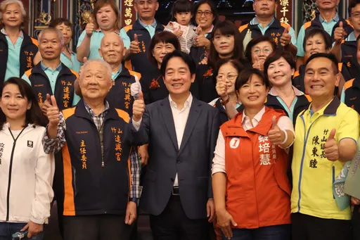 賴清德近期3度來南投助選 呼籲投蔡培慧避免人禍