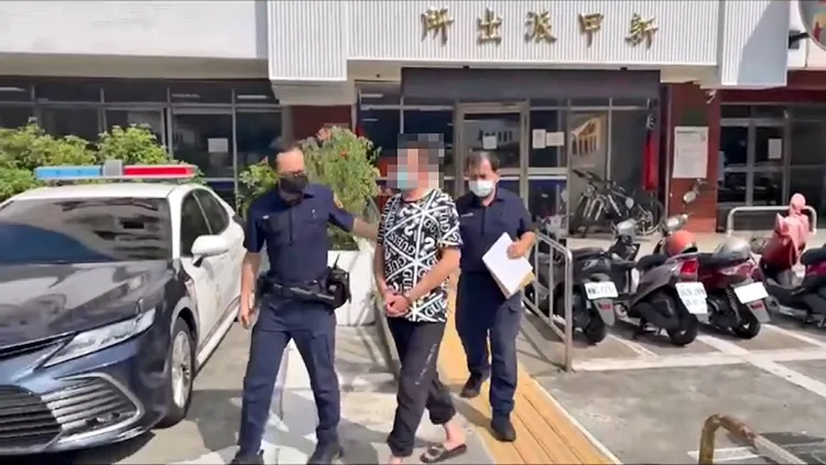 陳男被依公共危險罪移送。讀者提供