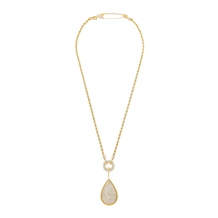 高級珠寶系列Serpent Bohème 18K金鑽石項鍊，372萬元。品牌提供