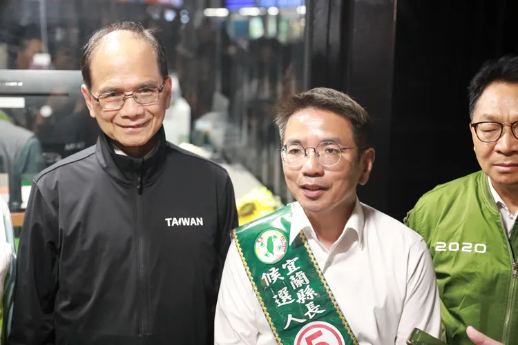 民進黨宜蘭縣長候選人江聰淵。江聰淵競辦提供