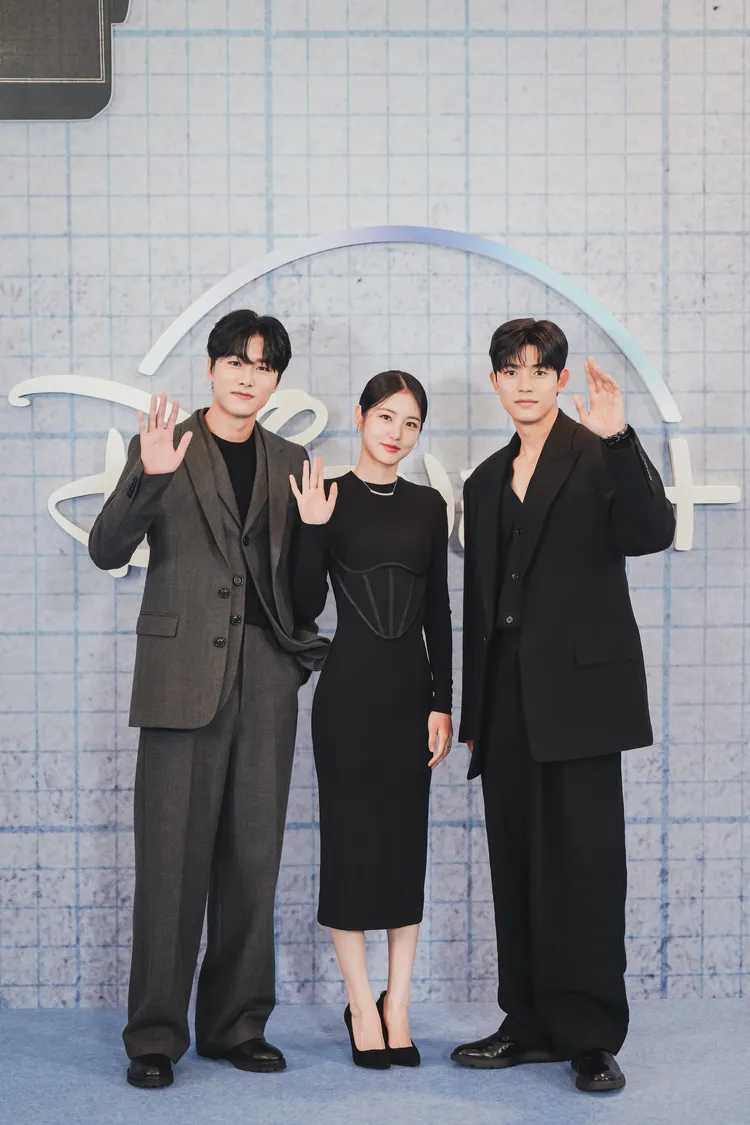 徐志焄（左起）、辛叡恩、羅門主演《第三人稱復仇》。Disney+提供