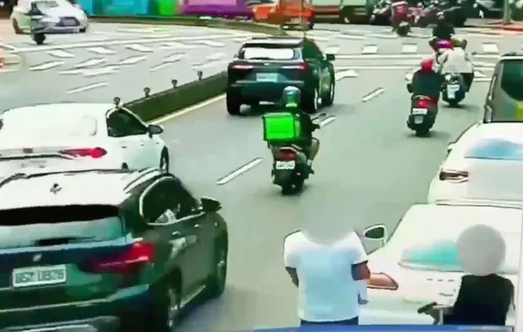 林姓建商上月5日遭人開槍襲擊。翻攝畫面