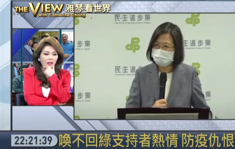 張雅琴對何志偉被逼道歉，露出不可思議表情。翻攝自YT頻道《年代新聞CH50》「雅琴看世界」