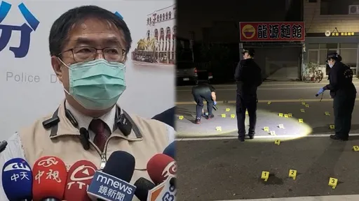 8分鐘開88槍！台南槍擊狂徒是他　選前治安撼動黃偉哲說話了