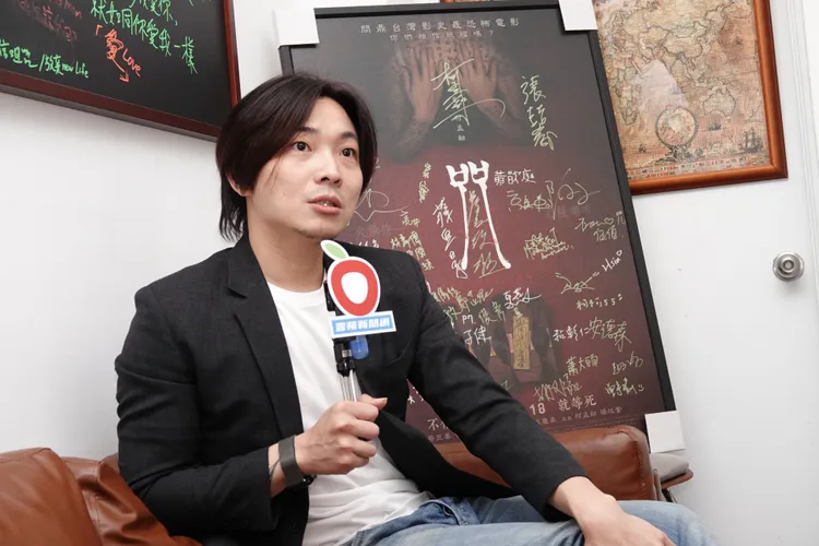 柯孟融感謝主播老婆宋燕旻一路相伴。陳德興攝