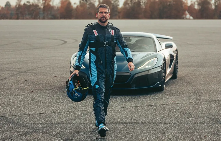 Rimac首席測試和開發車手Miro Zrnčević。原廠提供