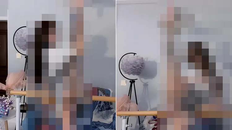 戚佳麗再次發生影片外流事件引發議論。翻攝自推特