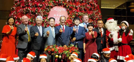 全台室內最高耶誕樹今點燈!晶華歷經疫情低潮宣告滿血回歸