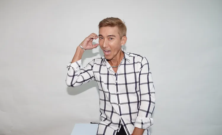 潘若迪分享婚姻維持之道。陳德興攝