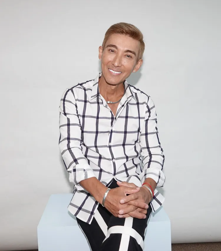 潘若迪提到女兒，眼神充滿驕傲。陳德興攝