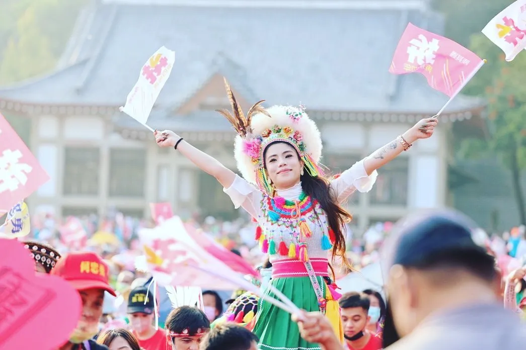 原住民為自發性為陳其邁成立後援會,為民進黨高雄市長首創紀錄。 民眾提供